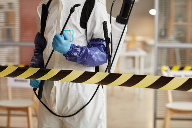 Professional Trauma Scene Cleanup technician working in Eastlake Weir, FL